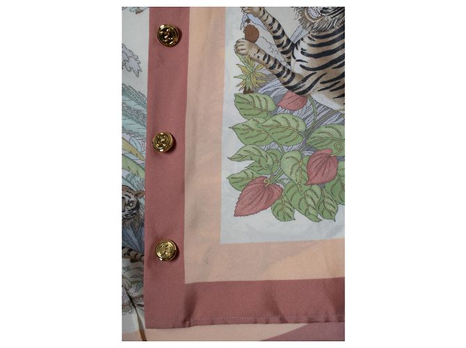 Gucci, top impreso con tigre de edición limitada Multicolor - vista 8