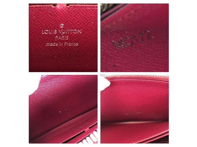Portafoglio Zippy Epi Louis Vuitton in pelle rosa - vista 5