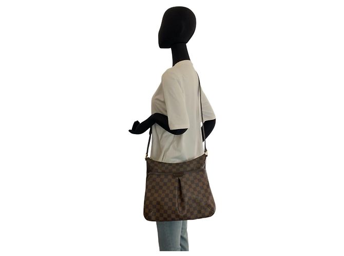 Borsa a Spalla Damier Bloomsbury PM Louis Vuitton Marrone - vista 6