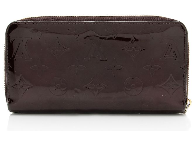 Portafoglio Zippy Monogram Vernis Louis Vuitton Rosso - vista 3