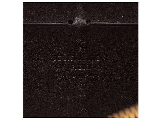 Portafoglio Zippy Monogram Vernis Louis Vuitton Rosso - vista 6
