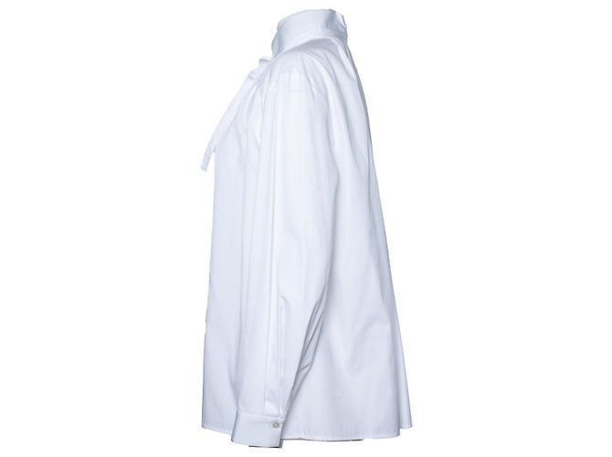 Camicia bianca Orton con fiocco Joseph Bianco - vista 2