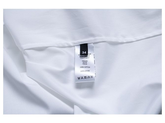 Camicia bianca Orton con fiocco Joseph Bianco - vista 5