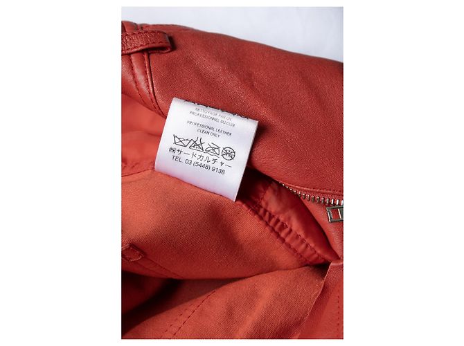 Rote Lederhosen von Givenchy - Ansicht 7