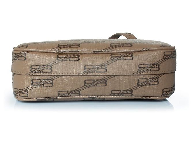 Camera Borsa a tracolla con monogramma BB di Balenciaga in beige Marrone - vista 5