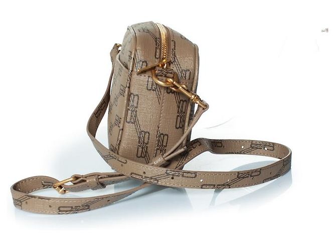 Camera Borsa a tracolla con monogramma BB di Balenciaga in beige Marrone - vista 6