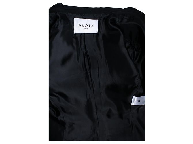 Alaïa Alaia, blazer a un bottone in nero - vista 10