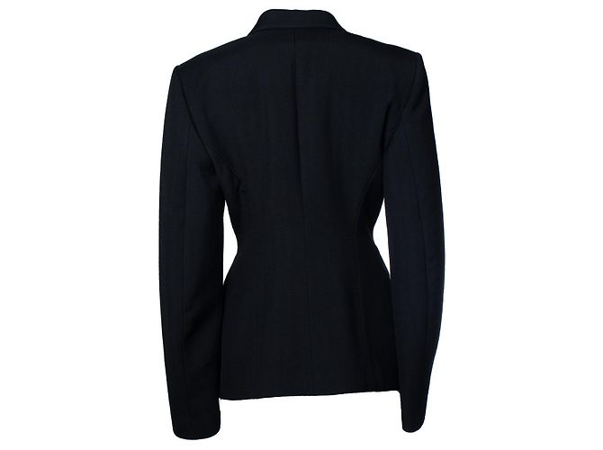 Alaïa Alaia, blazer a un bottone in nero - vista 3