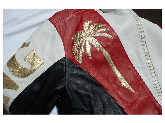 Céline Celine, Palm tree leather dancing kid jacket Multiple colors - view 10