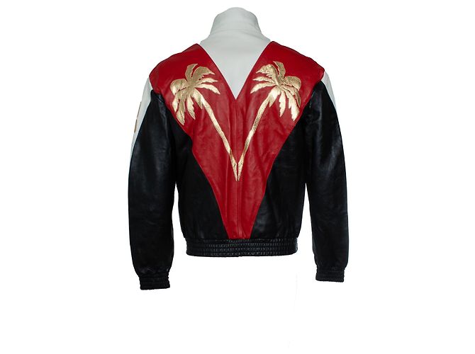 Céline Celine, Palm tree leather dancing kid jacket Multiple colors - view 3