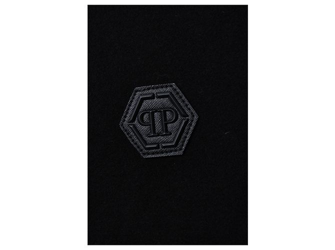 Philipp Plein, bomber con maniche in pelle arancione Multicolore - vista 8