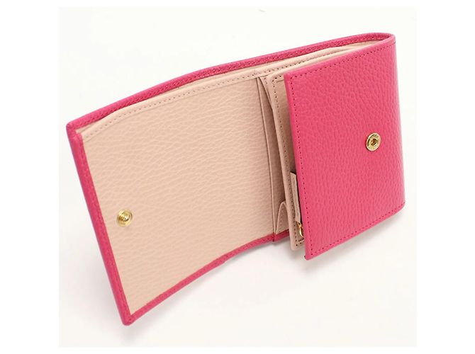 Carteira dobrável GUCCI 598587 em rosa - vista 3