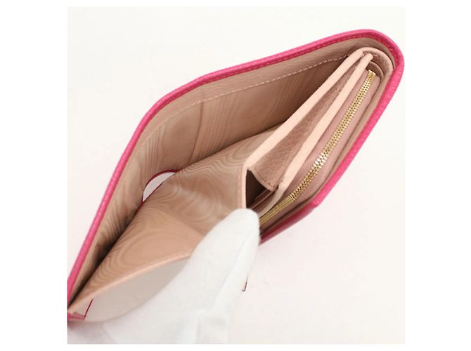 Carteira dobrável GUCCI 598587 em rosa - vista 5