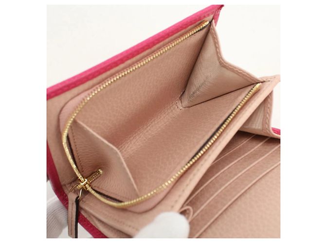 Carteira dobrável GUCCI 598587 em rosa - vista 6