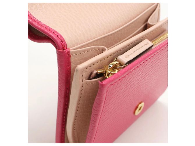 Carteira dobrável GUCCI 598587 em rosa - vista 7