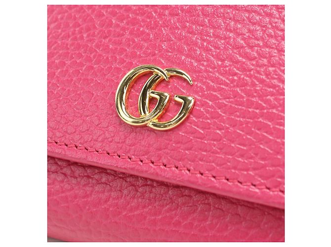 Carteira dobrável GUCCI 598587 em rosa - vista 8