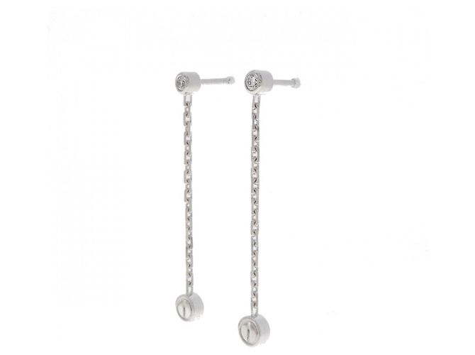 Pendientes Love en Oro Blanco Cartier - vista 2