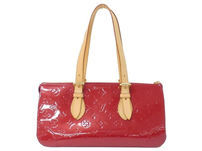 Borsa Louis Vuitton Vernis Rosewood Avenue Rosso - vista 2