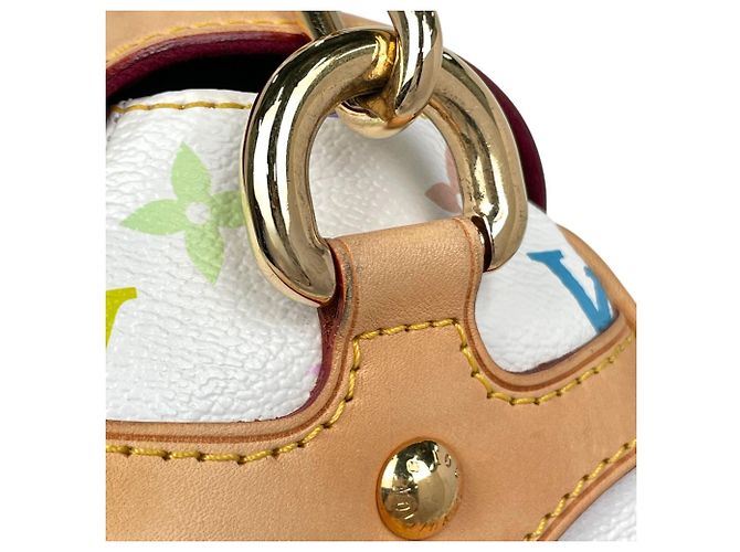 Borsa a Spalla Beverly MM di Louis Vuitton Bianco - vista 10
