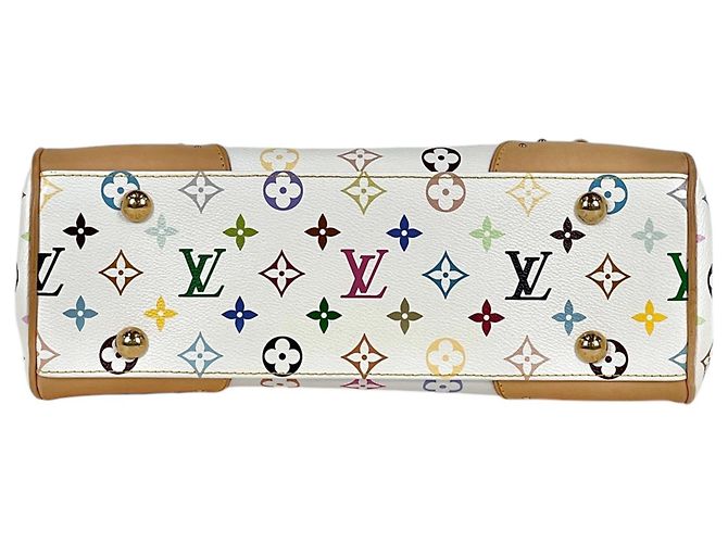 Borsa a Spalla Beverly MM di Louis Vuitton Bianco - vista 5
