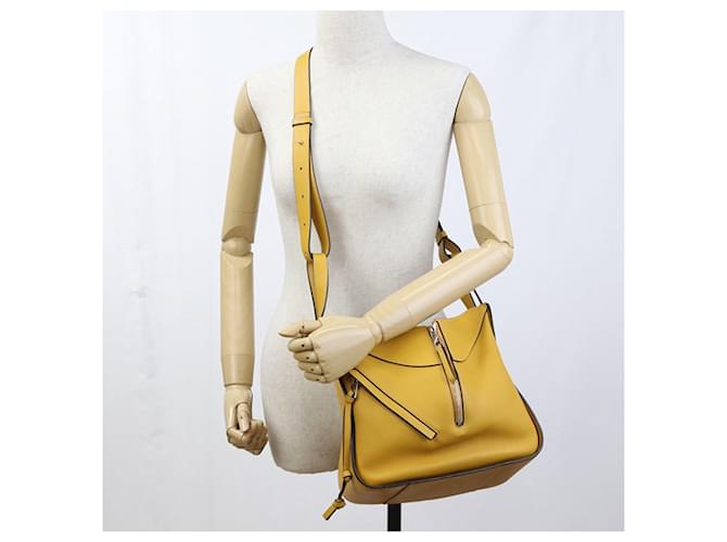 Borsa Loewe Hammock 2 in 1 Giallo - vista 9