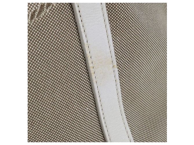 Beige Canvas Tote Bag von Prada - Ansicht 5