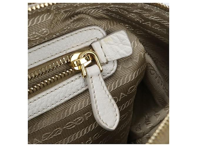 Beige Canvas Tote Bag von Prada - Ansicht 6