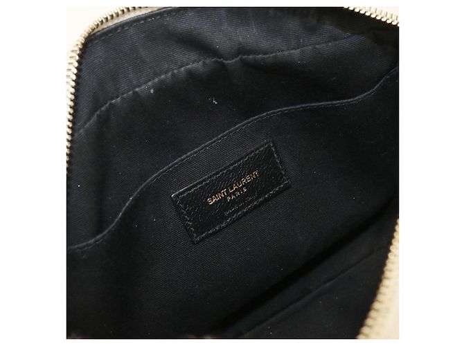 Borsa a tracolla Saint Laurent Bianco - vista 4