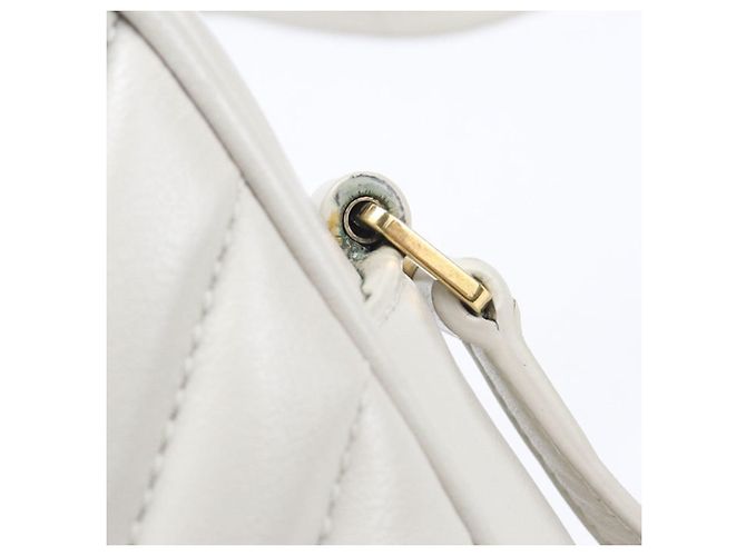 Borsa a tracolla Saint Laurent Bianco - vista 7