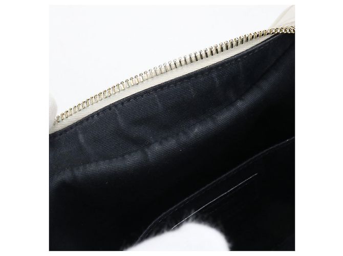 Borsa a tracolla Saint Laurent Bianco - vista 9
