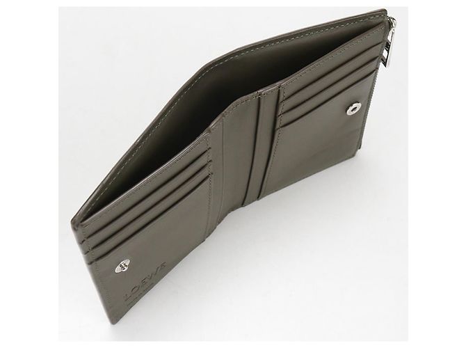 Loewe Khaki Bi-fold Wallet - view 5