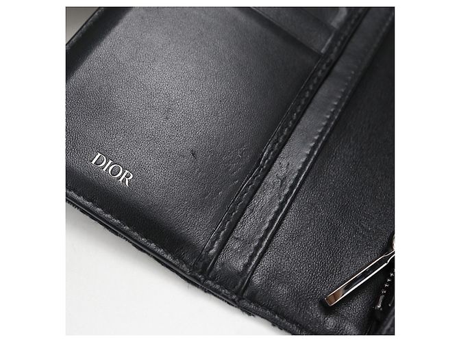 Christian Dior Bi-fold Long Wallet Black - view 5