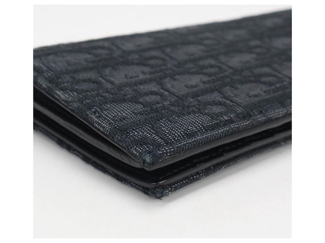 Christian Dior Bi-fold Long Wallet Black - view 7