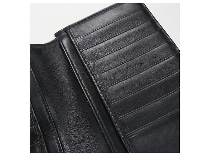 Christian Dior Bi-fold Long Wallet Black - view 8