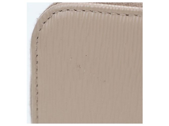 Cartera larga de piel de ternera beige Prada - vista 8