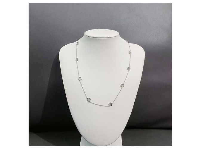 Collana Graff Wild Flower in diamante Argento - vista 2
