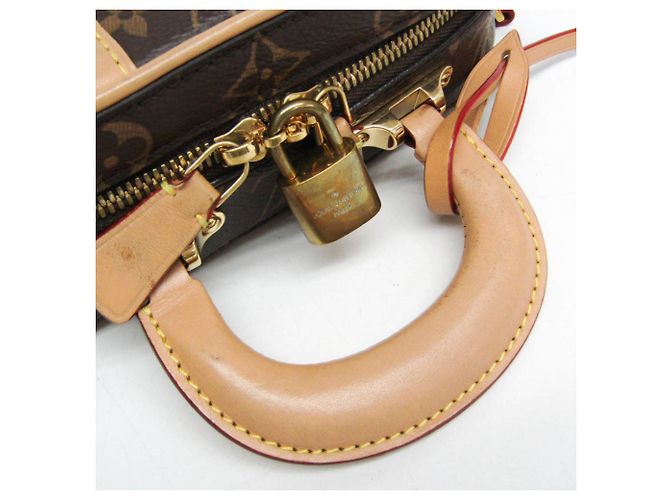 Borsa Louis Vuitton Monogram Valisette BB M44804 Marrone - Ansicht 10