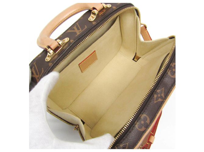 Borsa Louis Vuitton Monogram Valisette BB M44804 Marrone - Ansicht 3