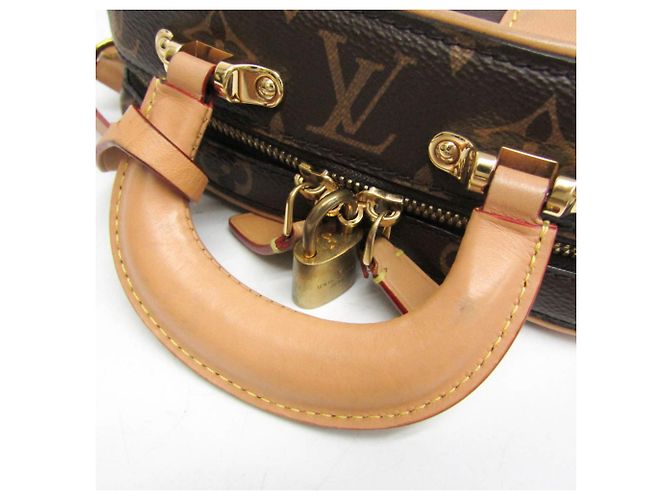 Borsa Louis Vuitton Monogram Valisette BB M44804 Marrone - Ansicht 9