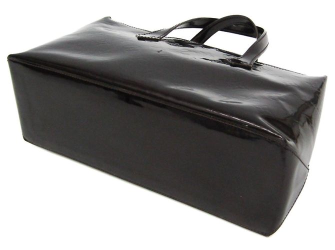 Borsa Louis Vuitton Monogram Vernis Wilshire PM Bordò - vista 2
