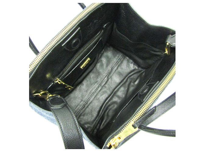 Borsa BIKER RN1032 di Miu Miu Blu - vista 3