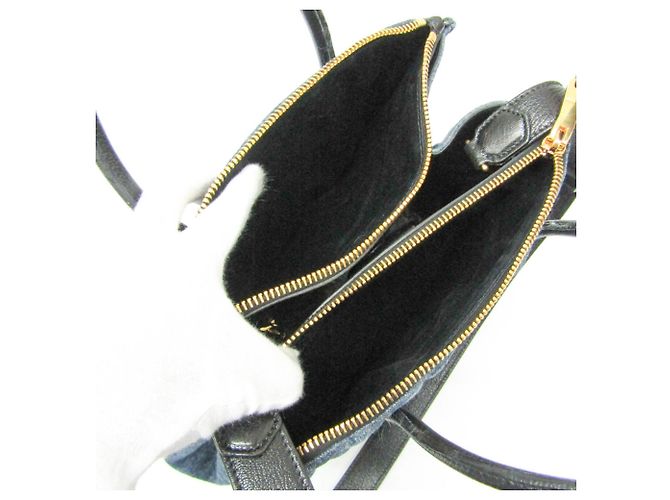 Borsa BIKER RN1032 di Miu Miu Blu - vista 4