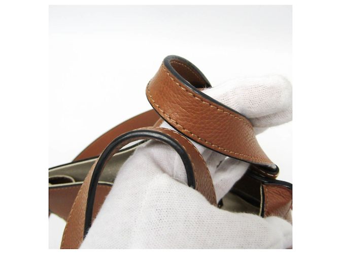 Borsa in pelle Loewe Hammock Small per donne Marrone - vista 10