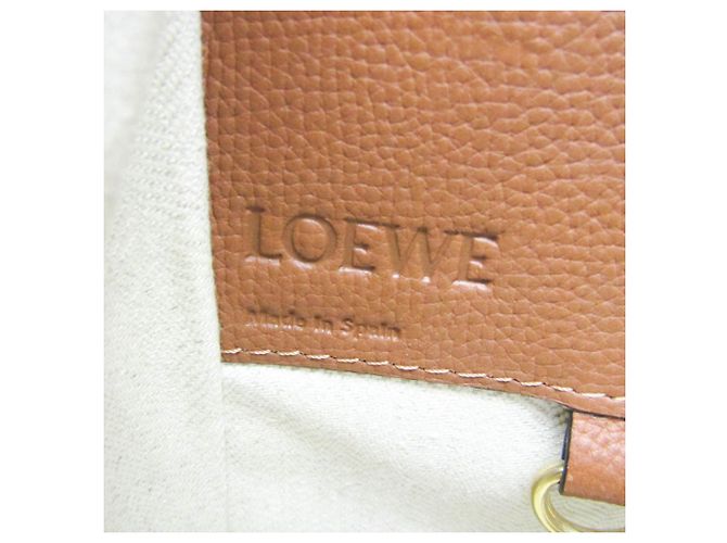 Borsa in pelle Loewe Hammock Small per donne Marrone - vista 15