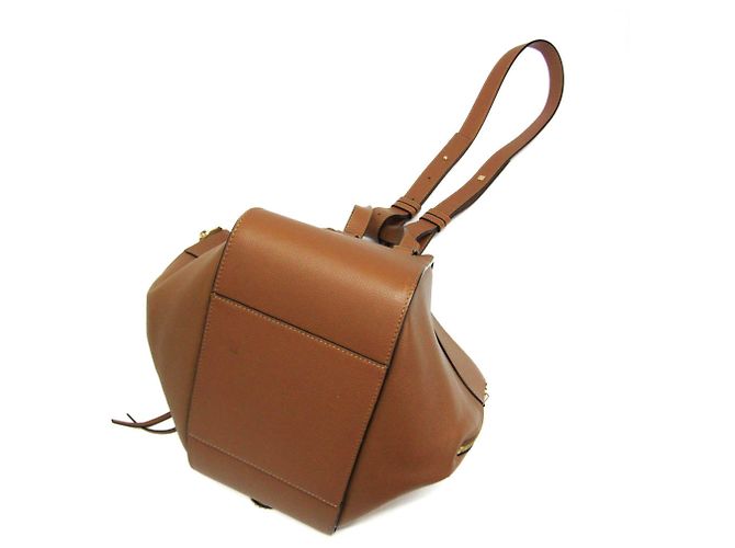 Borsa in pelle Loewe Hammock Small per donne Marrone - vista 2