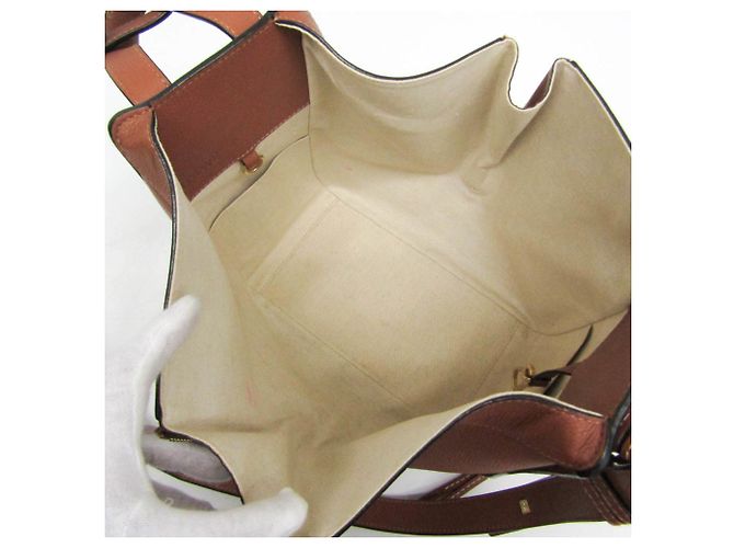 Borsa in pelle Loewe Hammock Small per donne Marrone - vista 3