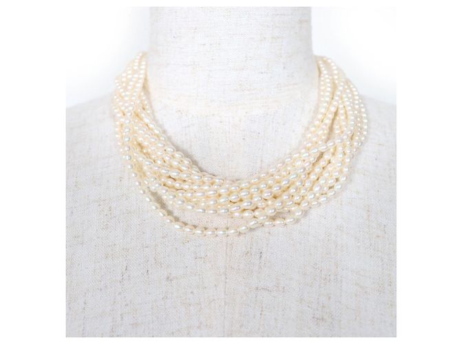 Tiffany & Co Collana Torsade Tiffany Argento Bianco - vista 3