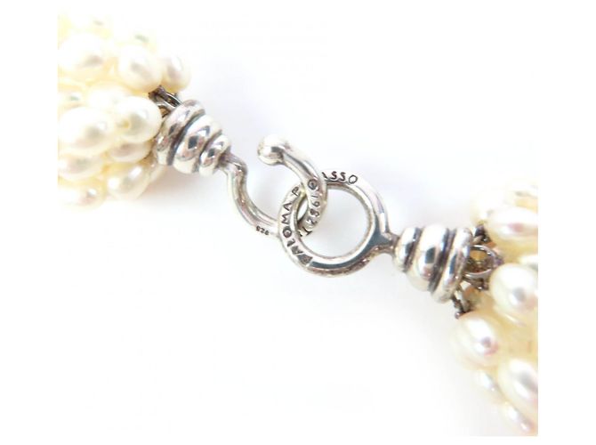 Tiffany & Co Collana Torsade Tiffany Argento Bianco - vista 5