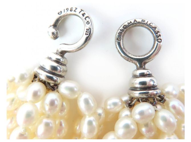 Tiffany & Co Collana Torsade Tiffany Argento Bianco - vista 6