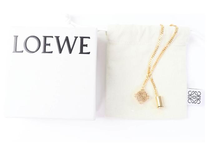 Collana a catena Anagram Cube Loewe D'oro - vista 2
